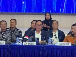BNN dkk Bongkar Jalur Laut Narkotika: 1,3 Ton Ketamine Disita, 8 Awak Kapal Diamankan