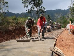 H+14 TMMD Imbangan 129 : Rabat Beton 690 Meter, Berbagai Sasaran Lain Sudah Selesai 10 Persen