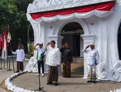 Keraton Kasepuhan Cirebon Gelar Upacara HUT RI ke-81 di Halaman Dewan Daru