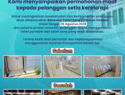Tingkatkan Kenyamanan Pelanggan KAI Daop 3 Cirebon Renovasi Fasilitas Stasiun Cirebon