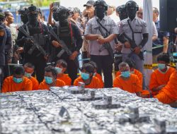 Tim Gabungan Gagalkan Penyelundupan Narkotika Senilai Rp8,5 Triliun