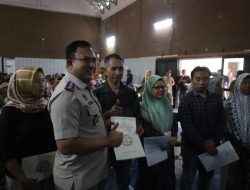 Kepastian Hukum dan Peluang Ekonomi, 1.653 Sertifikat Elektronik PTSL Diterima Warga Cirendang