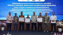 KPK Serahkan Aset Rampasan Negara Senilai Rp763 Juta ke ATR/BPN, Dimanfaatkan untuk Layanan Publik