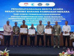 KPK Serahkan Aset Rampasan Negara Senilai Rp763 Juta ke ATR/BPN, Dimanfaatkan untuk Layanan Publik
