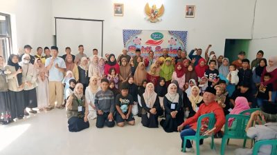 Semarak Maulid Nabi, Sobat Baksos 9700 Tebar Kebaikan di Desa Karamatmulya
