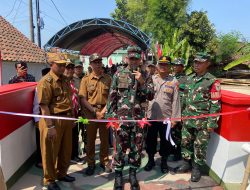 Dandim Kuningan Resmikan Jembatan Garuda, Warga Pajawan Kidul Bersyukur