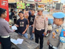 Satlantas Polres Kuningan Razia Knalpot Brong, 36 Motor dan 9 STNK Diamankan
