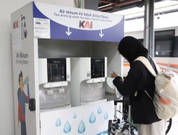 KAI Daop 3 Cirebon Sediakan Water Station Gratis, Dorong Penumpang Bawa Tumbler dan Kurangi Sampah Plastik
