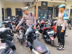 21 Pengendara Kena Tilang Pada Penertiban Knalpot di Kesambi
