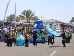 “Dari Sumber untuk Kehidupan”, Pesan PAM Tirta Kamuning di Karnaval Hari Jadi Kuningan