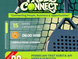 KAI Daop 3 Cirebon Hadirkan Diskon Tiket Kereta Api 20% di Padel Connect Tournament 2026