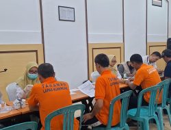 Sinergi Lapas dan Dinkes Kuningan, 469 Warga Binaan Ikuti Deteksi Dini HIV dan Penyakit Menular