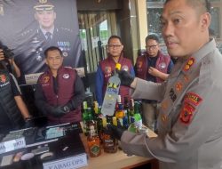 Beredar Secara Terselubung, Polres Kuningan Tingkatkan Pengawasan dan Penindakan Miras serta Narkoba
